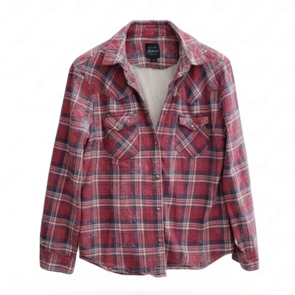 Jachs girlfriend plaid sweater Size L